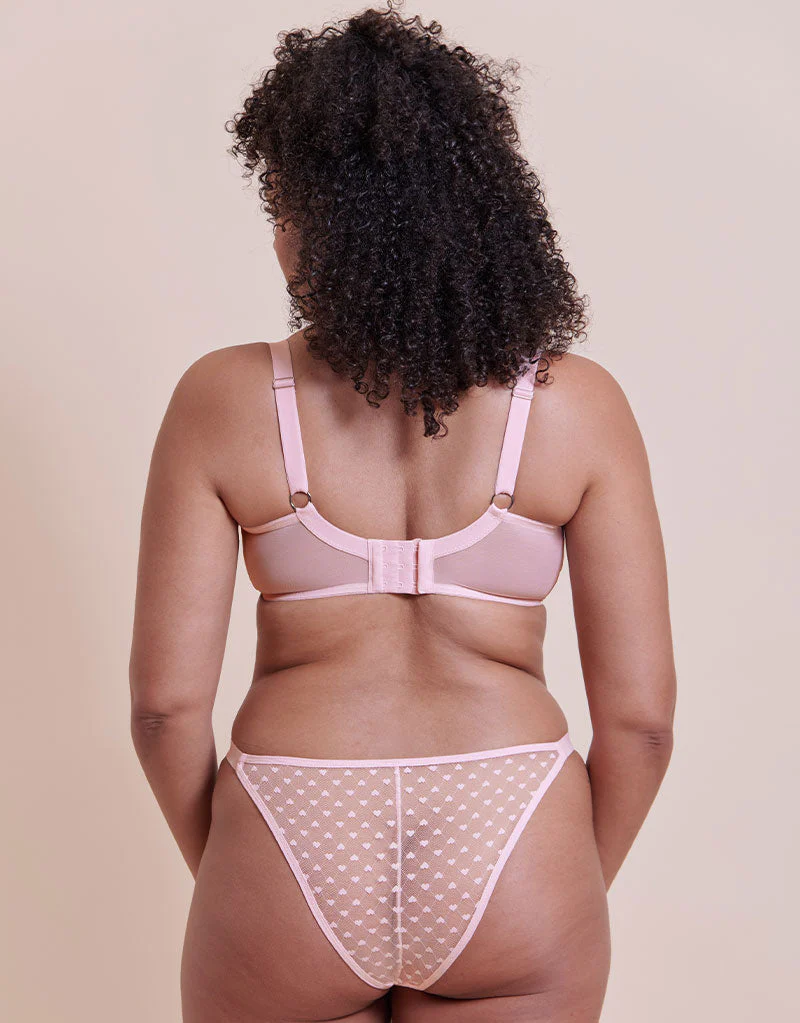 Curvy Kate Boost Heartbreaker Tanga Pale Pink - Image 4