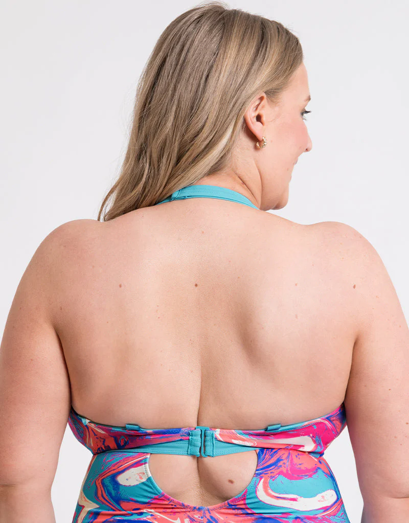 Curvy Kate Ibiza Reversible Non-Wired Multiway Swimsuit Print Mix - Image 6