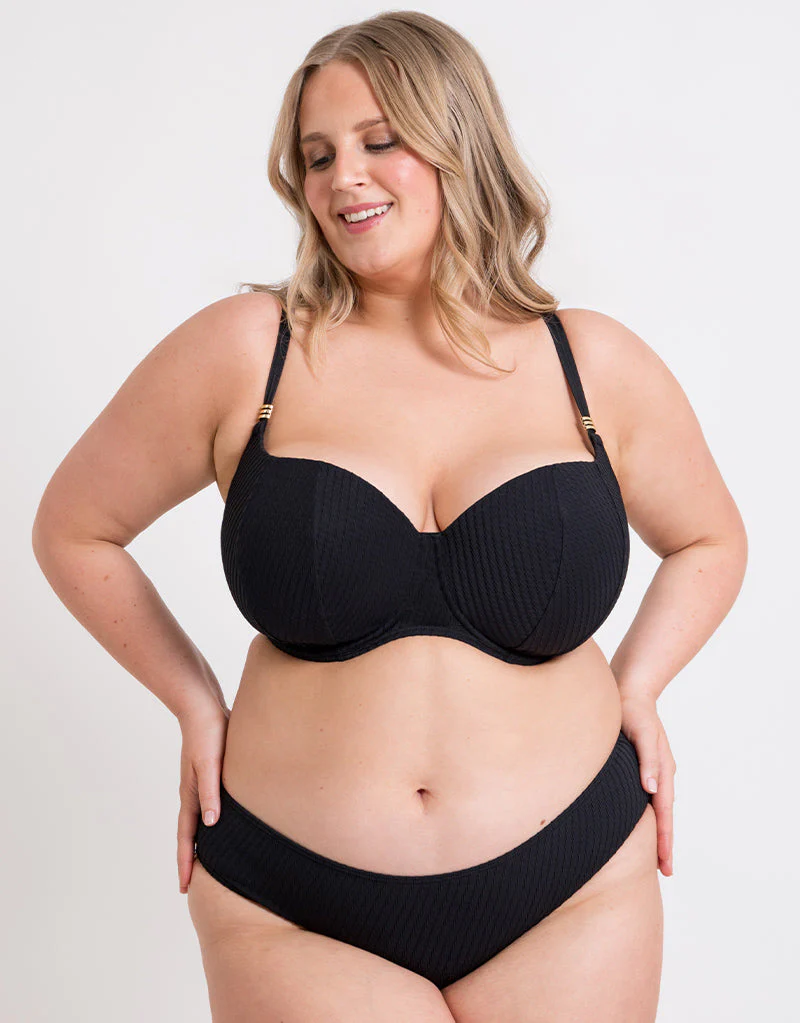 Curvy Kate Jet Set Bikini Brief Black - Image 3