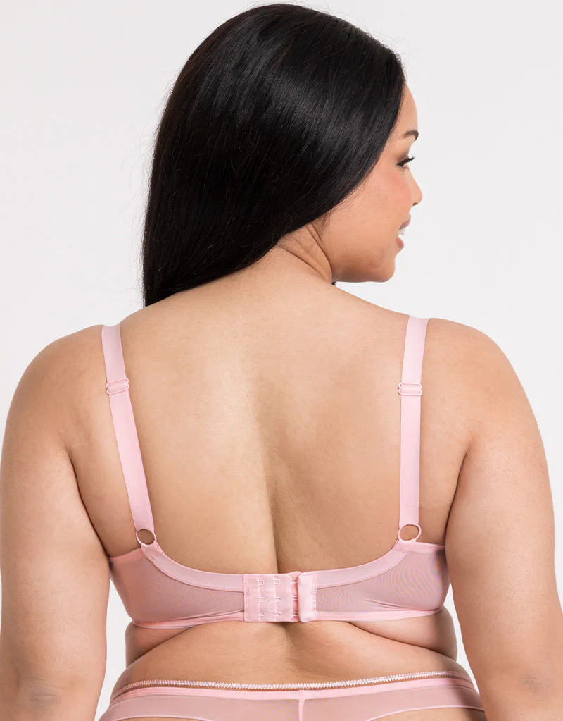 Curvy Kate Lifestyle Plunge Bra Blush Pink - Image 6