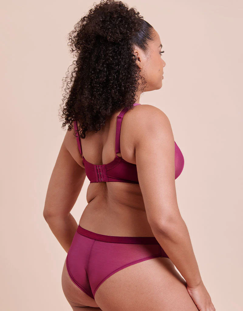 Curvy Kate Lightstyle Brazilian Berry Purple - Image 4