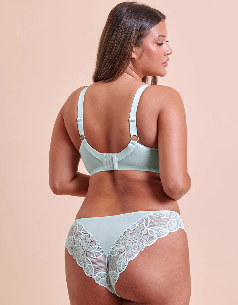 Curvy Kate Lovelace Brazilian Brief Pale Mint - Image 4