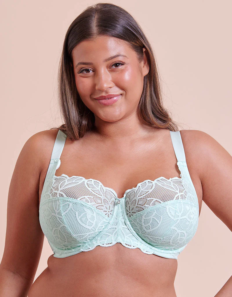 Curvy Kate Lovelace Full Cup Side Support Bra Pale Mint - Image 3