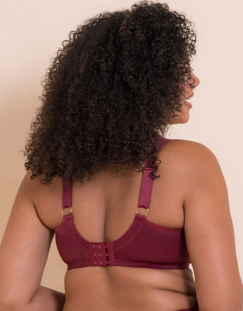 Curvy Kate Lush Full Plunge Bra Oxblood - Image 6