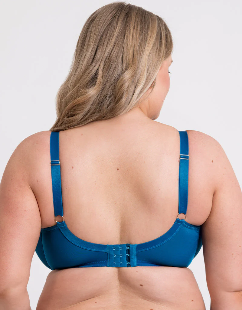 Curvy Kate Lush Full Plunge Bra Peacock Blue - Image 6