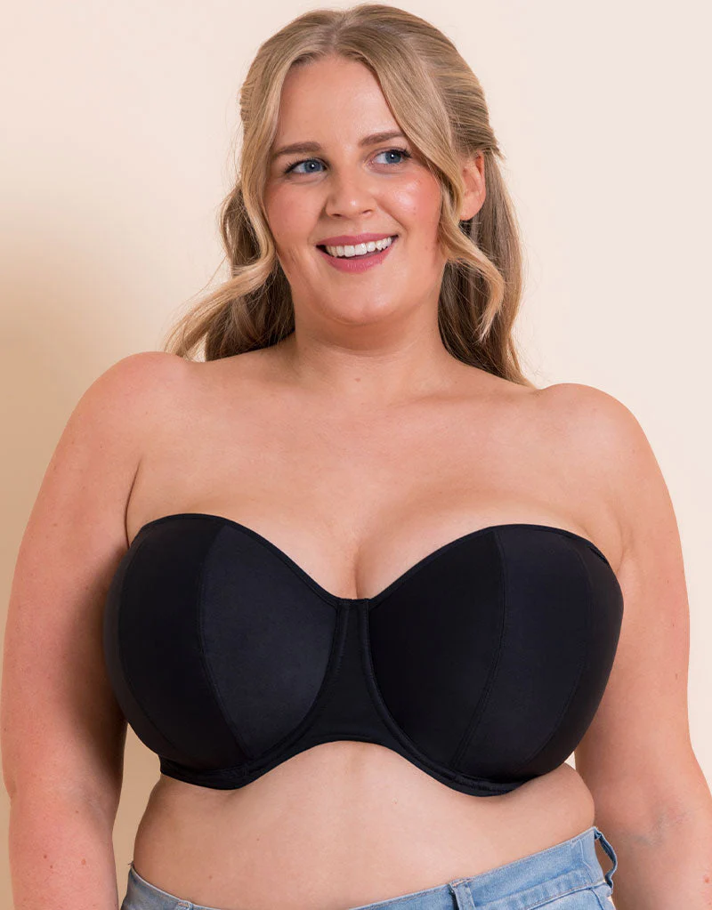 Curvy Kate Luxe Strapless Multiway Bra Jet Black - Image 4