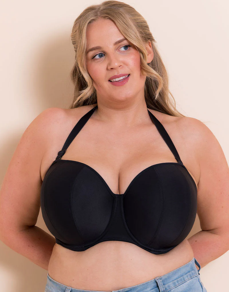 Curvy Kate Luxe Strapless Multiway Bra Jet Black - Image 7