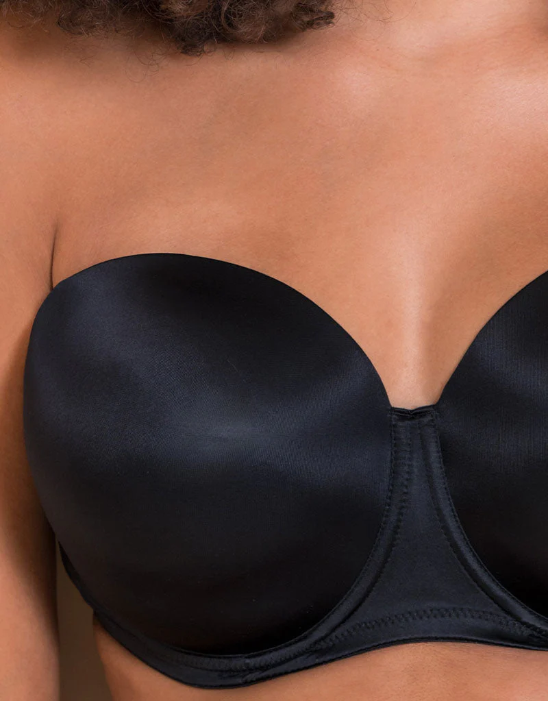 Curvy Kate Smoothie Moulded Strapless Multiway Bra Black - Image 5