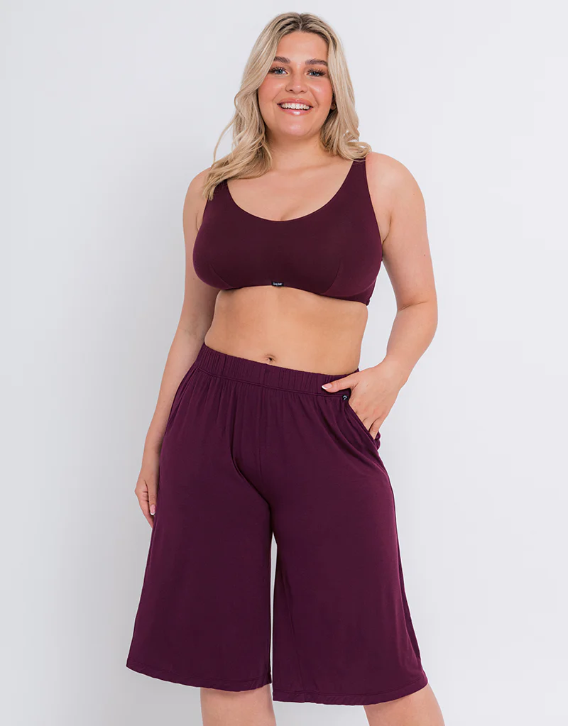 Curvy Kate Softease Cropped Pyjama Bottom Fig - Image 5