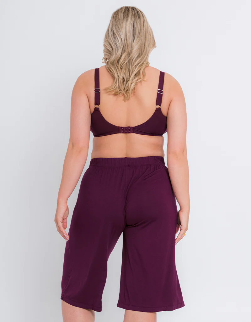 Curvy Kate Softease Cropped Pyjama Bottom Fig - Image 6