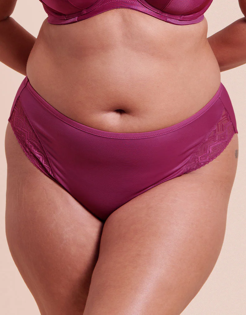 Curvy Kate Spotlight Full Brief Berry Purple