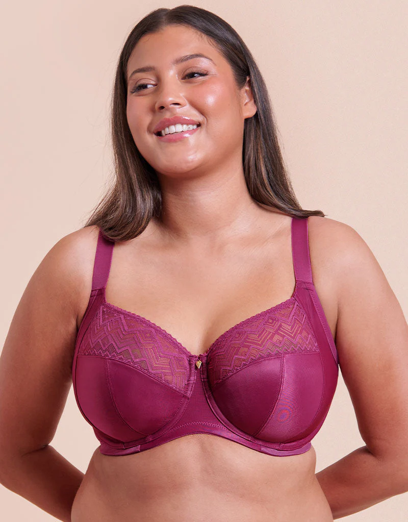 Curvy Kate Spotlight Full Cup Side Support Bra Berry Purple - Image 3