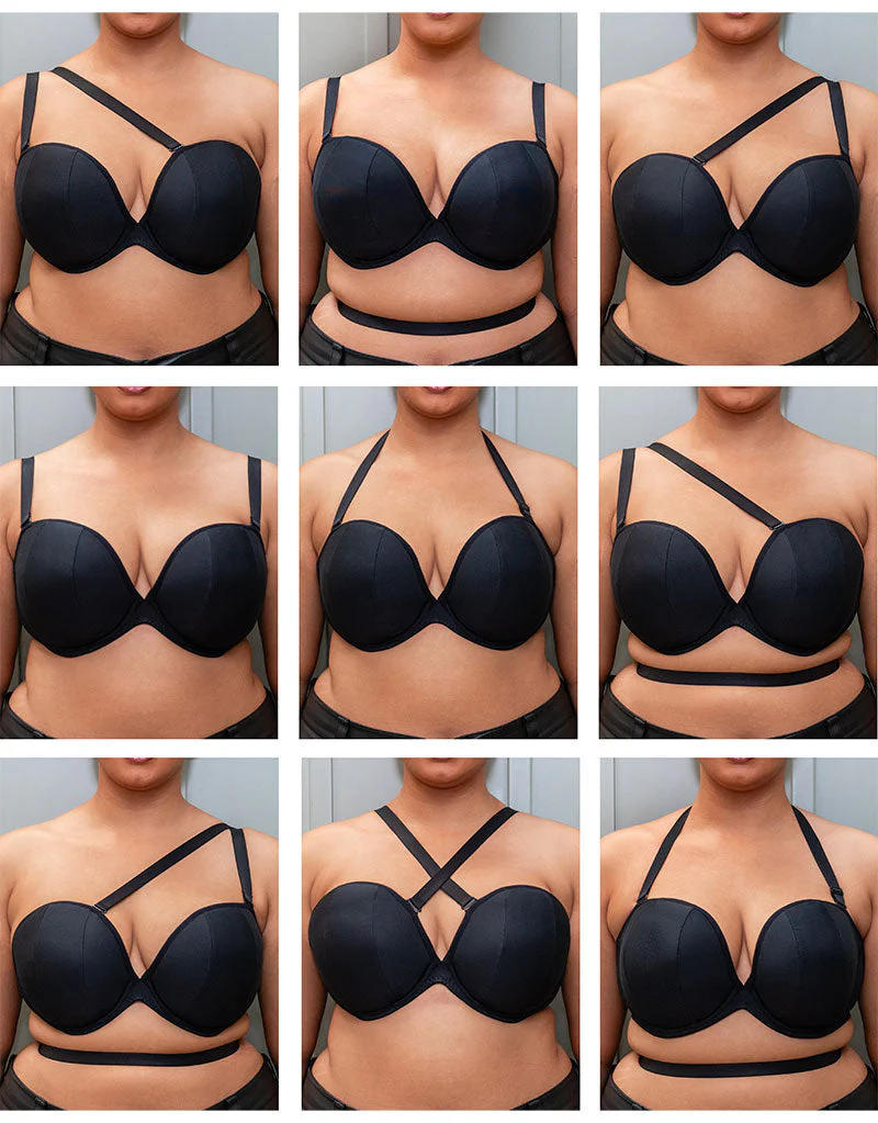 Curvy Kate Superhero Multiway Padded Plunge Bra Black - Image 3