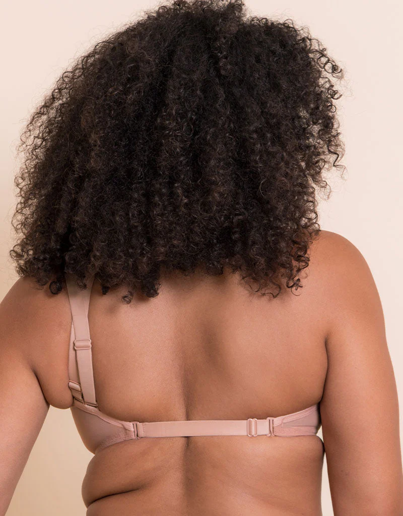 Curvy Kate Superhero Multiway Padded Plunge Bra Latte - Image 10