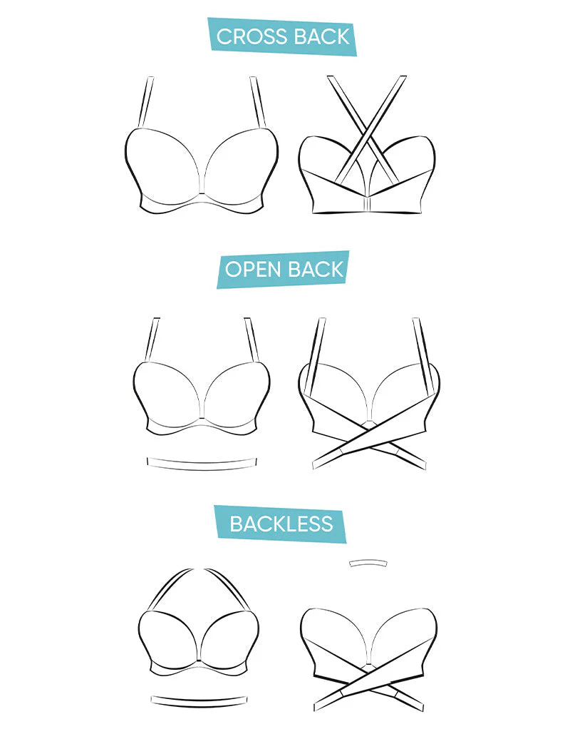 Curvy Kate Superplunge Multiway Padded Plunge Bra Latte - Image 4