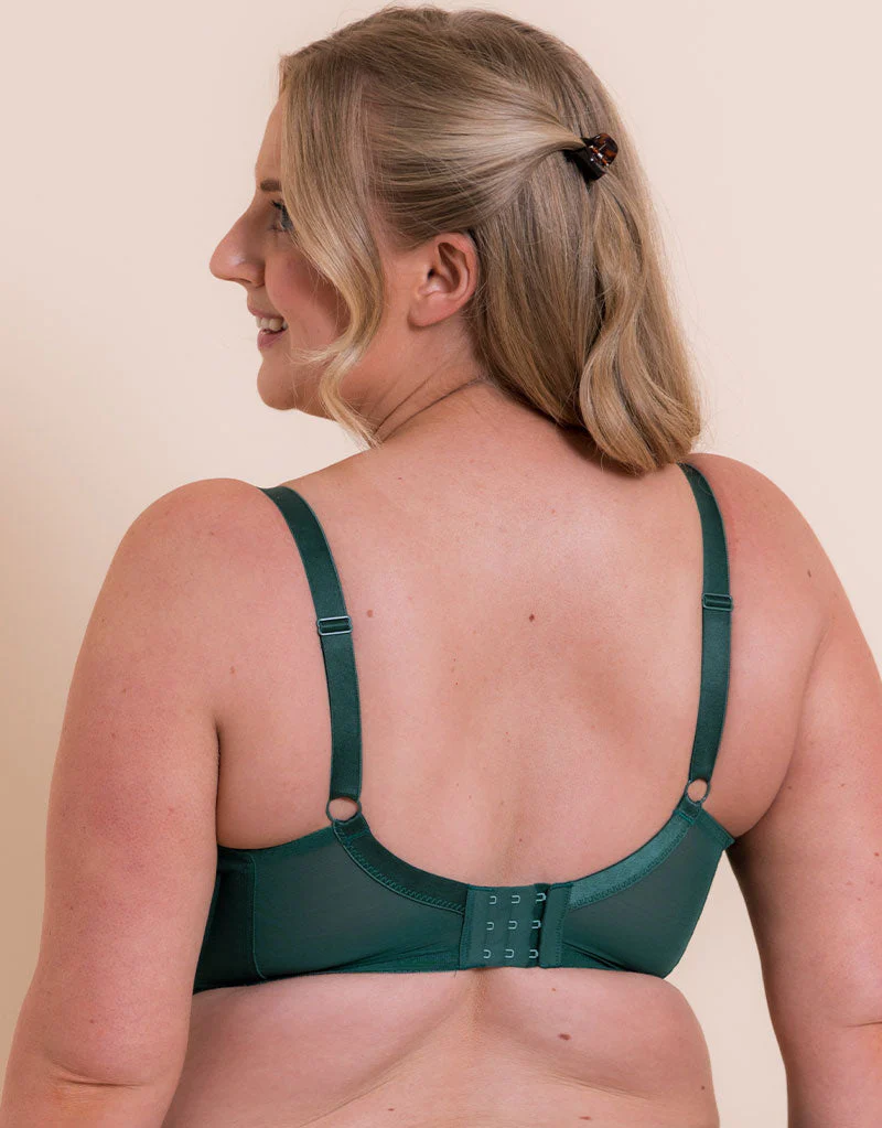 Curvy Kate Victory Side Support Balcony Bra Forest Green - Image 6