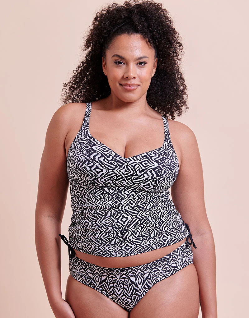 Curvy Kate Wild Horizon Bikini Brief Black Print - Image 5