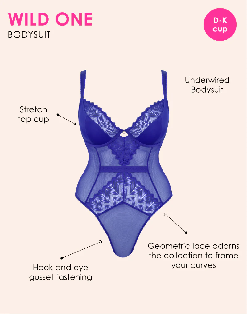 Curvy Kate Wild One Balcony Body Ultraviolet - Image 3