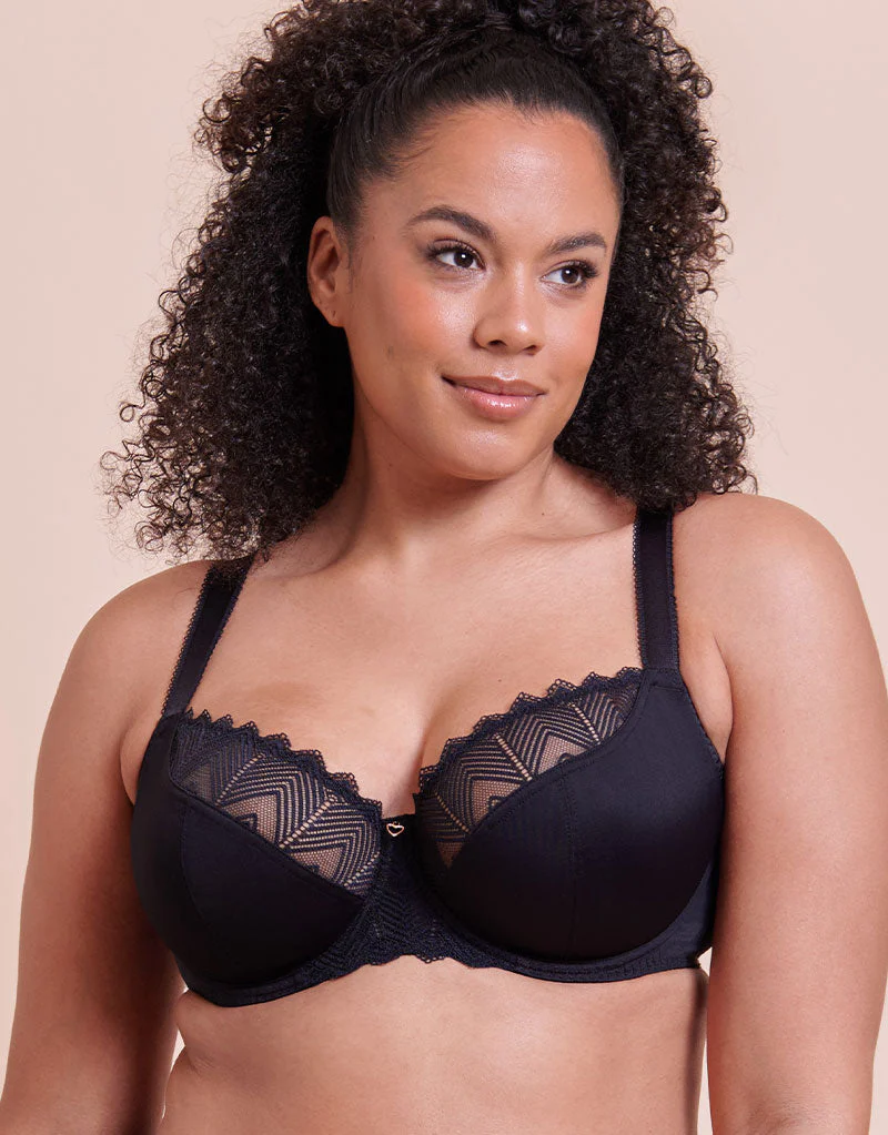 Curvy Kate Wild One Balcony Bra Black - Image 3
