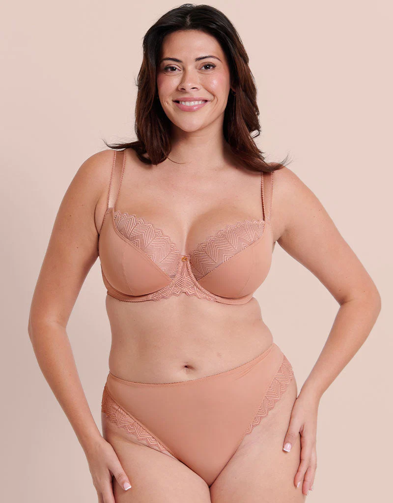 Curvy Kate Wild One Brazilian Brief Latte - Image 3
