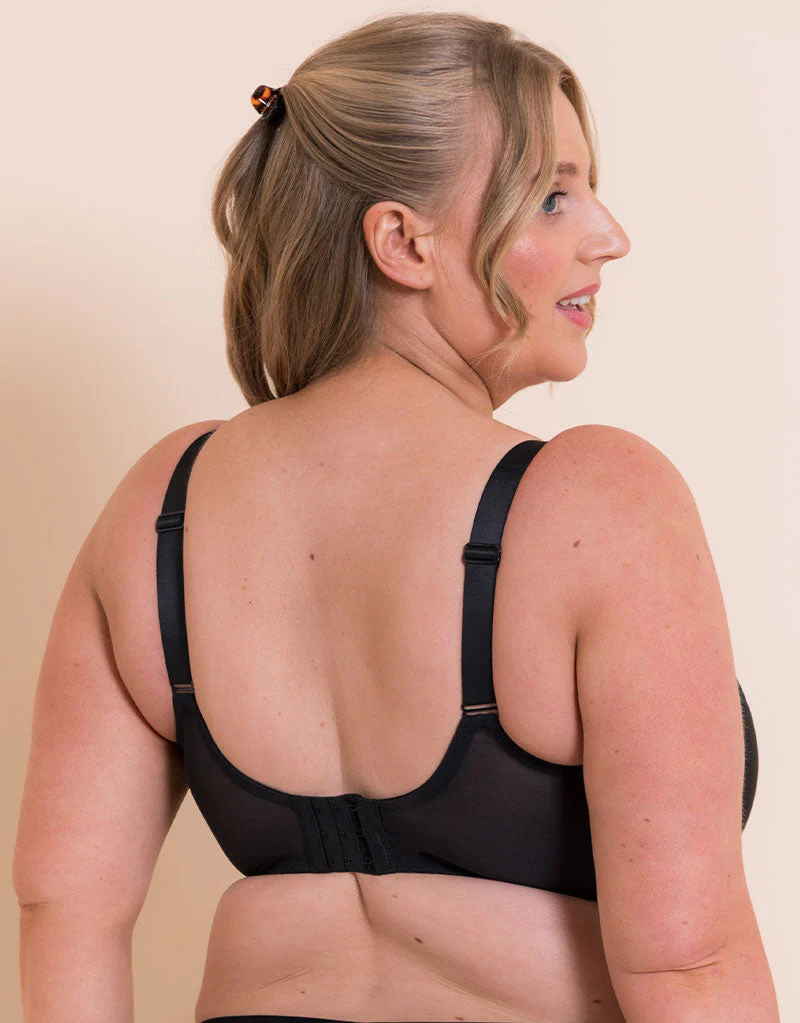 Curvy Kate WonderFully Full Cup Side Support Bra Black - Image 6