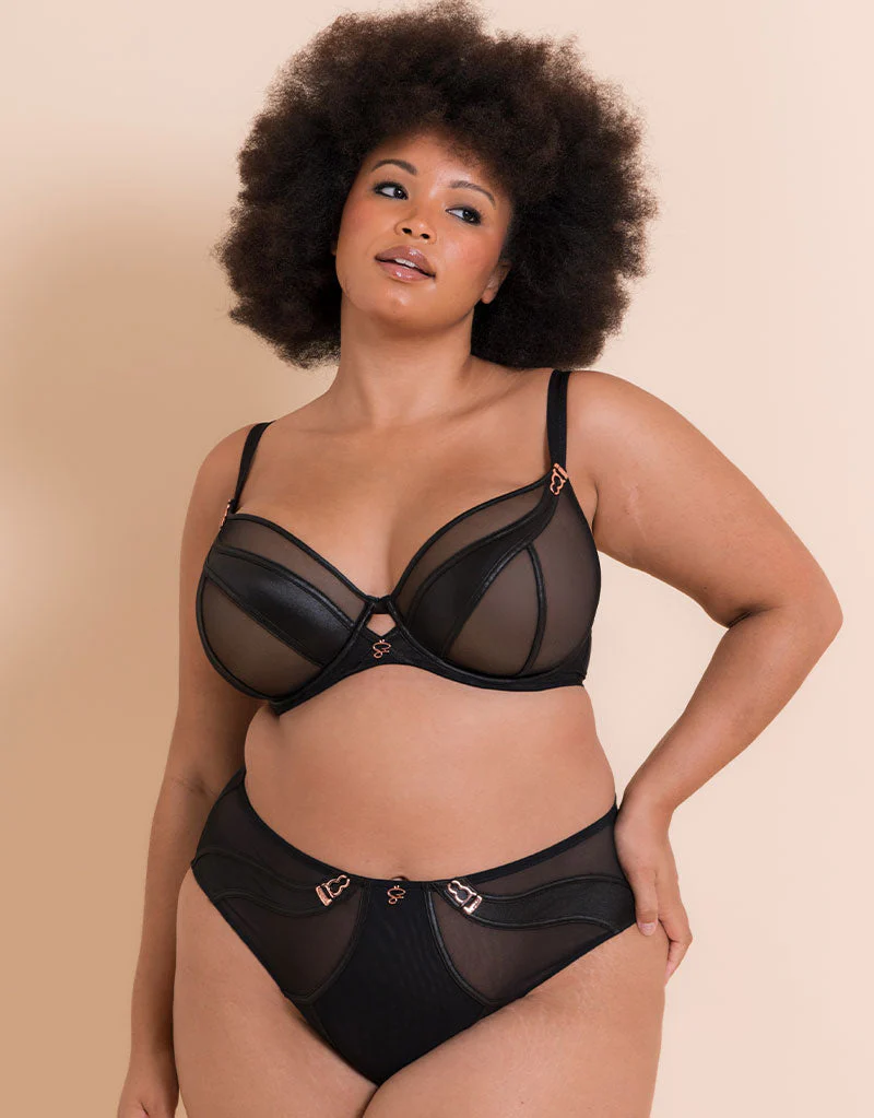 Scantilly Suspense High Waist Brief Black - Image 3