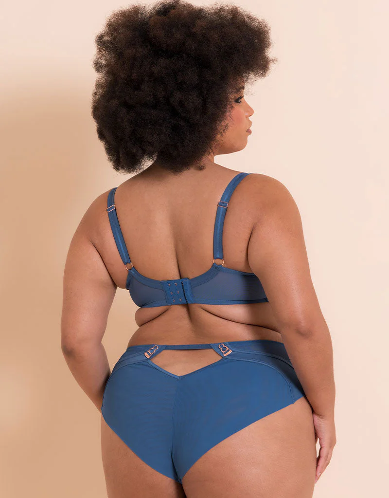 Scantilly Suspense High Waist Brief French Blue - Image 4
