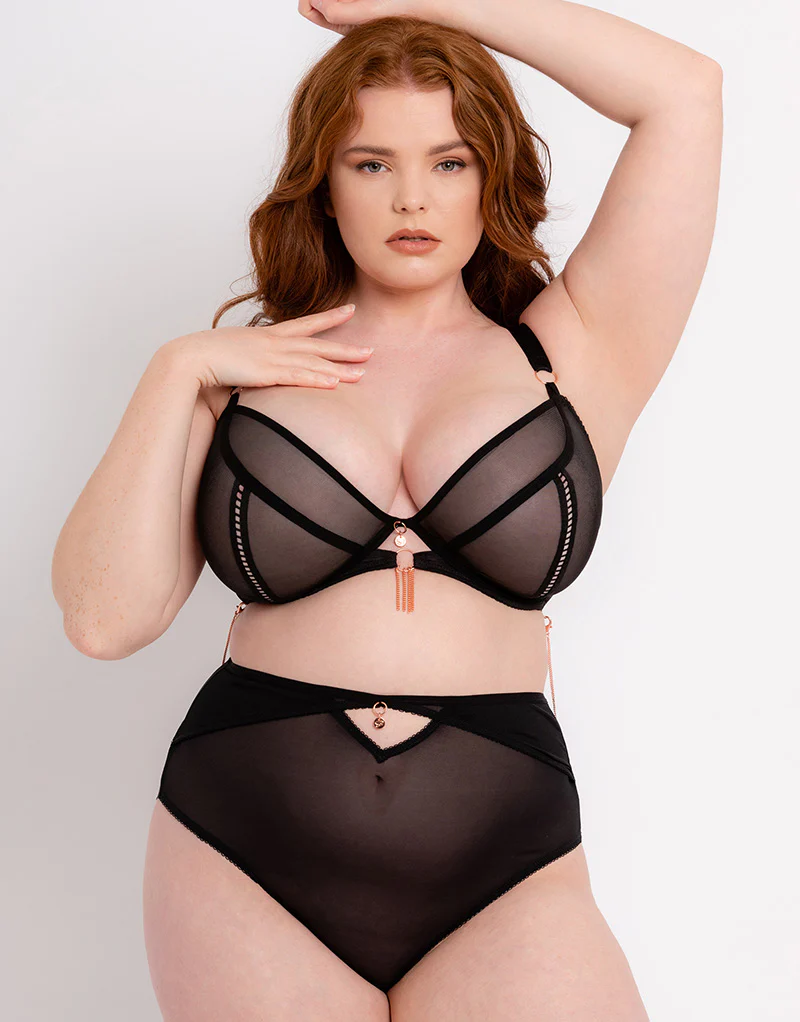 Scantilly Unchained High Waist Brief Black - Image 3
